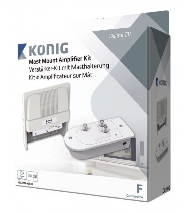 DVB-T Versterker KIT UHF & VHF + 30dB KN-AMP-KIT10