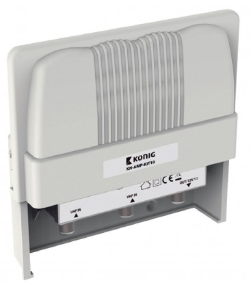 DVB-T Versterker KIT UHF & VHF + 30dB KN-AMP-KIT10