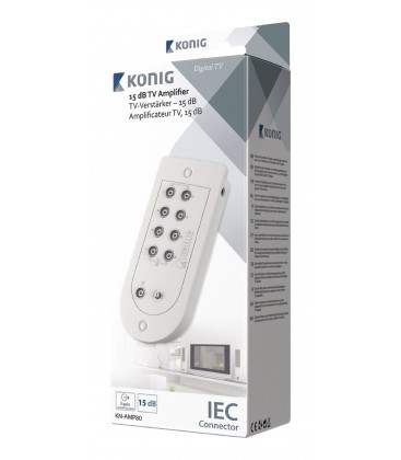 DVB-T VERSTERKER/SPLITTER 1/8 KN-AMP80