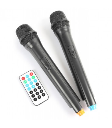 Mobiele Geluidsinstallatie 15" 2VHF MP3 BT Vexus AP1500PA