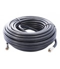 Coaxkabel 20 m zwart PRO + 2 X F-con. Waterdicht