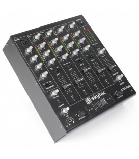 4-Kanaals DJ Mixer USB/MP3 SKYTEC VONYX STM-7010