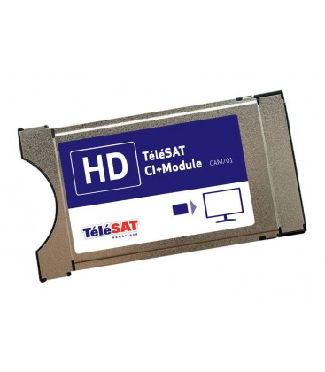 TELESAT CI+ Module met Smartkaart CAM701