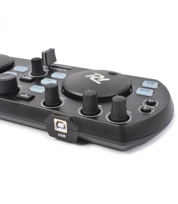 DJ Midi Controller PDC-08B, incl MixVibes Zwart