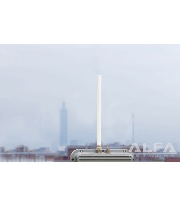 Omni-Directionele Wi-Fi antenne 10 dBi 2.4 Ghz N-M Alfa Network