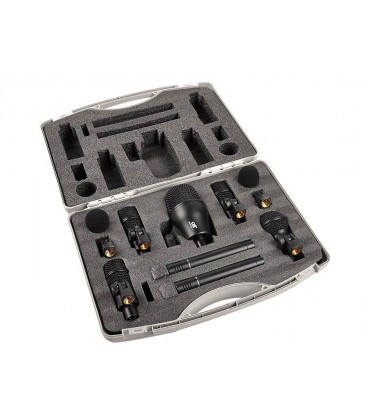 DRUMMICROFOONSET 7 MICROÂ’S GATT AUDIO DKIT-7