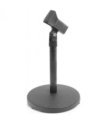 Tafelstatief voor microfoons met gietijzeren voet H 15cm Vonyx