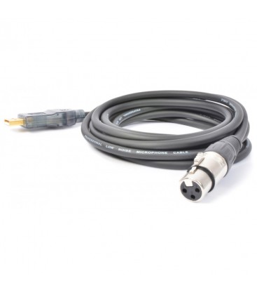 Micro/Instrument Converter XLR - USB-kabel PDC-03U