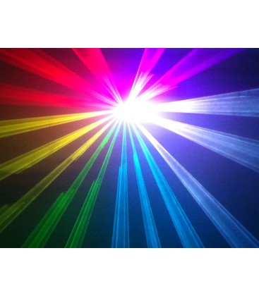Animatie Laser IBIZA SCAN2000RGB 2000mW RGB met DMX / ILDA /IRC