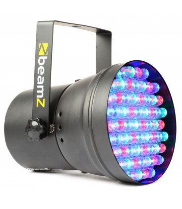 PAR36 Spot DMX 55 RGB 10mm LEDÂ’s - Zwart beamZ 151.148
