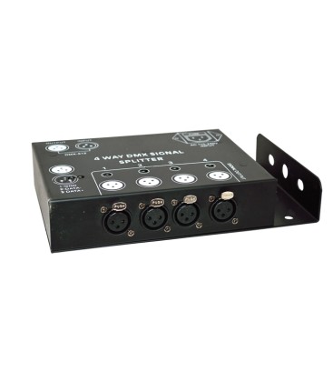 4-WAY DMX DISTRIBUTOR SPLITTER 3-PIN AFX DD4