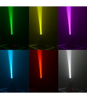 PARTY LED MOVING HEAD 10W COLOR GOBO DMX PARTY-SPOT7