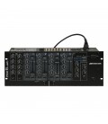 6 Kanaals DJ/Horeca Mixer MIX6usb JB SYSTEMS