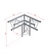 Trio Truss 290 Left corner