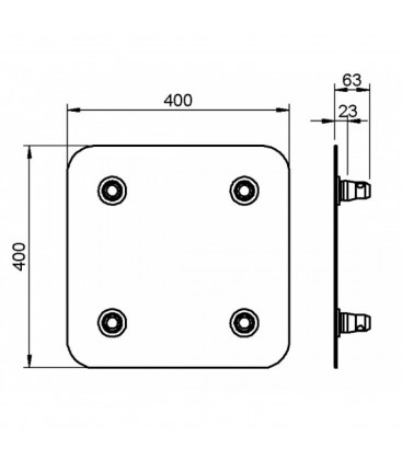 QUATRO TRUSS Baseplate