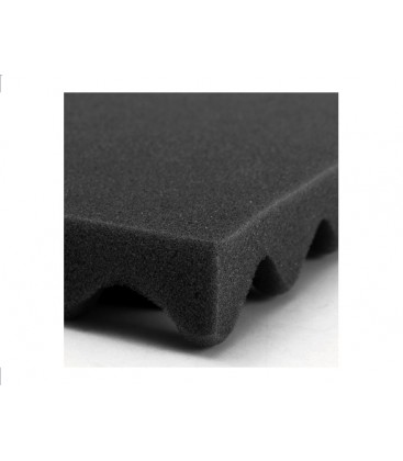 Flanders Studiofoam Sonopanel EGG 50x50x2cm zwart