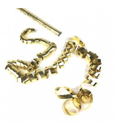 Confetti Streamers Goud Metalic 2cmX10m 20 stuks ProStage