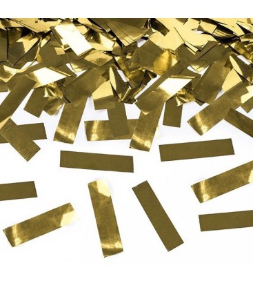 Slow Fall Confetti Goud Metalic 2x5cm 1Kg ProStage