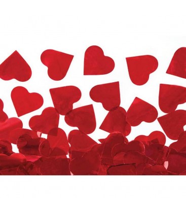 Confetti Canon 60cm Manueel Rode Hartjes ECO ProStage