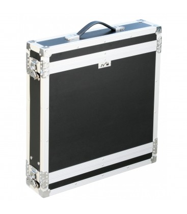 19Â” Rackcase, 2 HE, Hout, Alu afwerking D 570mm FD PRO FRC-2