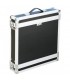 19Â” Rackcase, 2 HE, Hout, Alu afwerking D 570mm FD PRO FRC-2