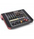 4-Kanalen Studio Mixer met Versterker Power Dynamics PDM-M404A