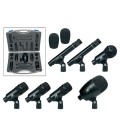 DRUMMICROFOONSET 7 MICRO'S GATT AUDIO DKIT-7