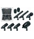 DRUMMICROFOONSET 7 MICROÂ’S GATT AUDIO DKIT-7