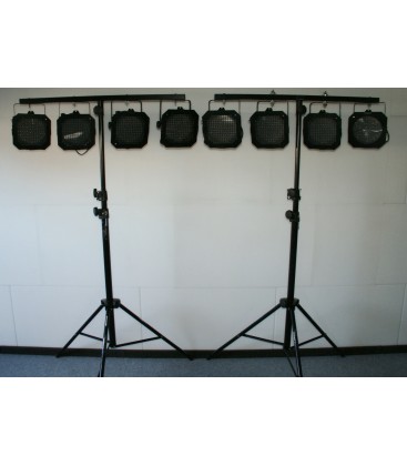 Verhuur 8x PAR56R RGB LED Spots PER DAG