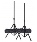 SPEAKERSTAND SET STAAL 2m 2 STATIEVEN + DRAAGZAK