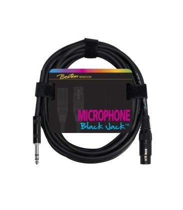 XLR 3F -> JACK 6,35 STEREO 2m MIC BAL-SIG KABEL B. J MC-235-2