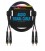 RCA M - RCA M AUDIOKABEL 0,75m BLACK JACK AC-277-0.75