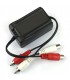 Audio groundloop isolator stereo ruisonderdrukking AGI-103