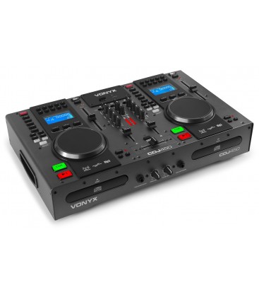 Vonyx CDJ450 Twin Top CD/MP3/USB Speler/Mixer met Bluetooth