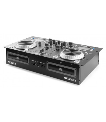 Vonyx CDJ500 Dubbele Speler met versterker CD/MP3/USB/Bluetooth