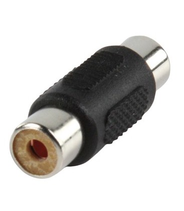 RCA F -> RCA F KOPPELSTUK PER 2 ST PLANDERS PRO AC-065-2