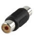 RCA F -> RCA F KOPPELSTUK PER 2 ST PLANDERS PRO AC-065-2