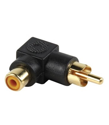 RCA F -> RCA M HAAKS PER 2 ST GOLD PLATED FLANDERS PRO AC-054G