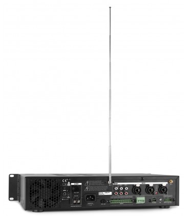 100V 4-zone versterker met MP3 & Bluetooth Power Dynamics PDV240MP3